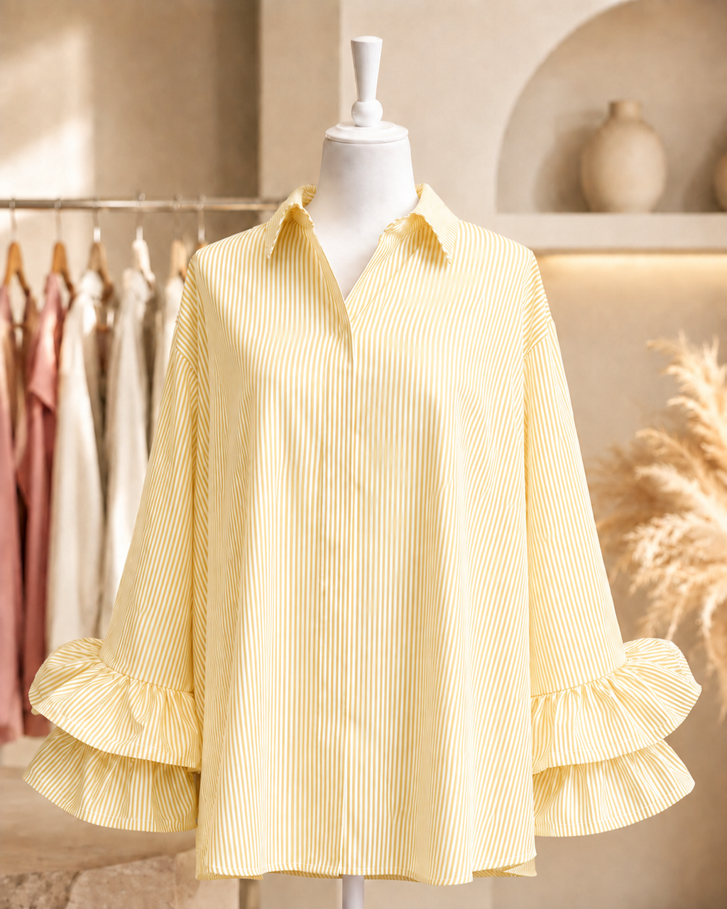 Chemise Oversize  – Manches Espagnoles