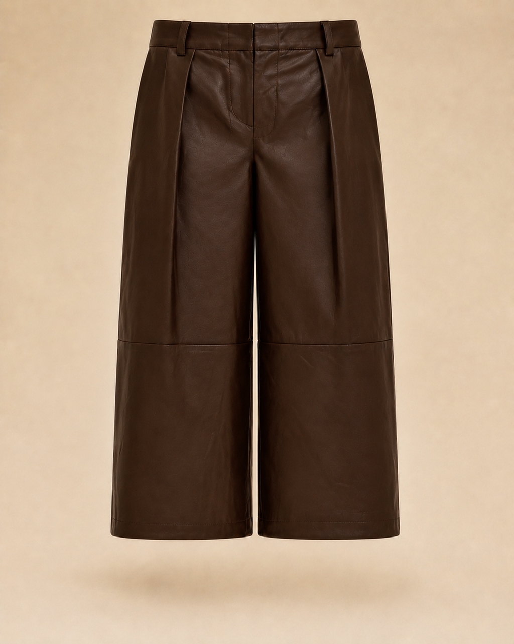 Pantalon Mi-Long Similicuir