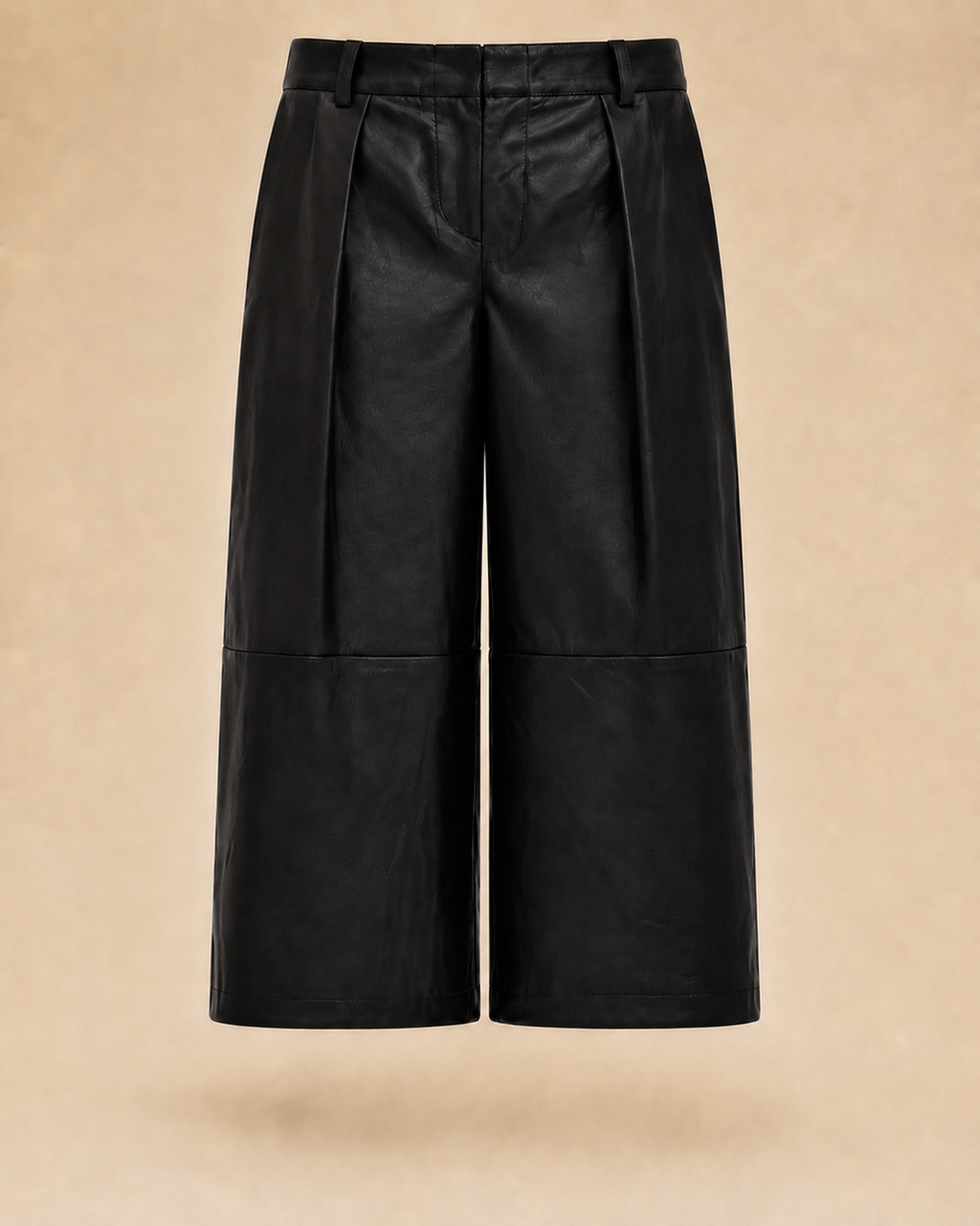 Pantalon Mi-Long Similicuir