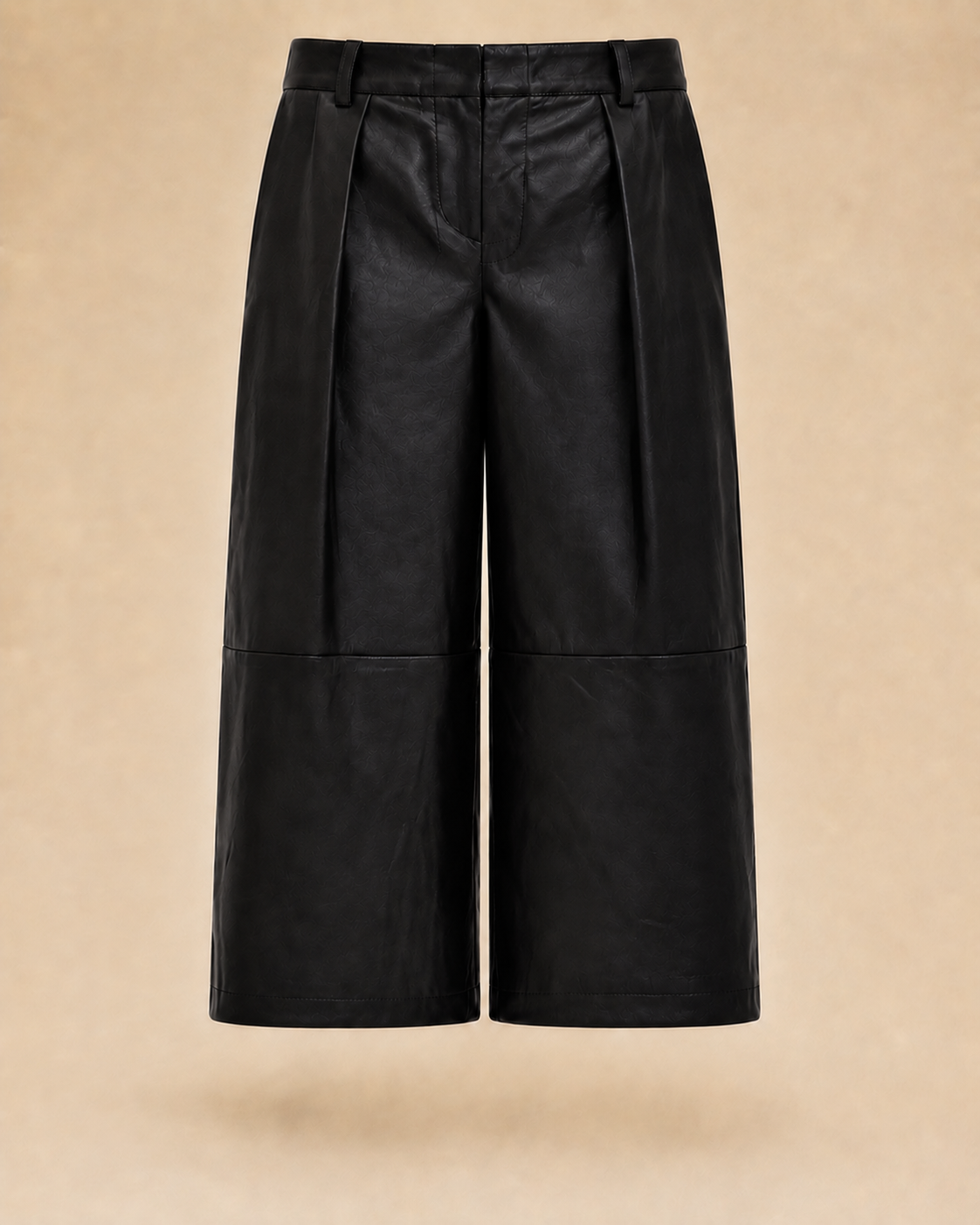 Pantalon Mi-Long Similicuir
