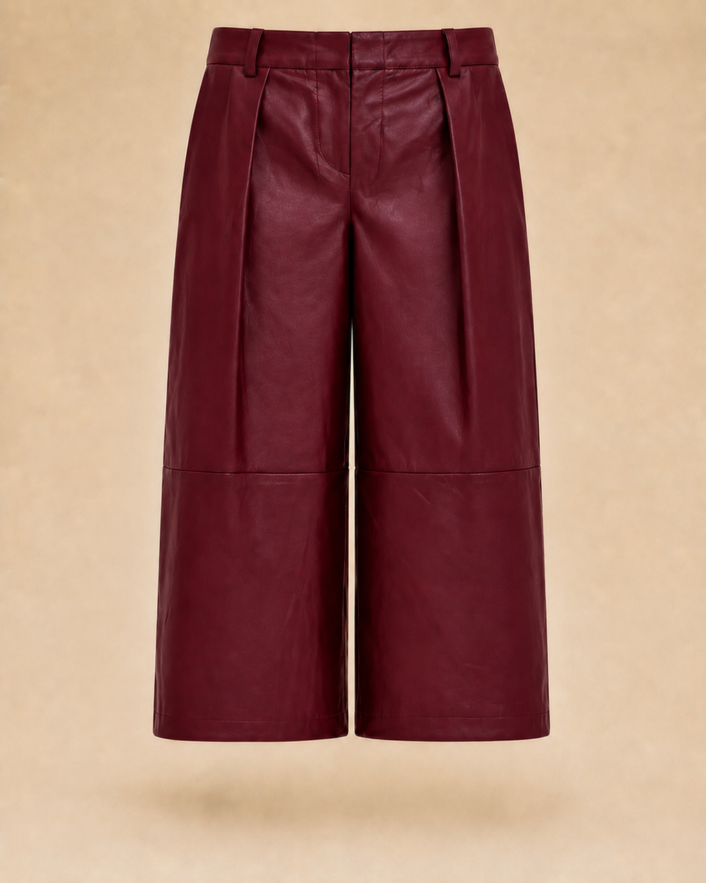 Pantalon Mi-Long Similicuir