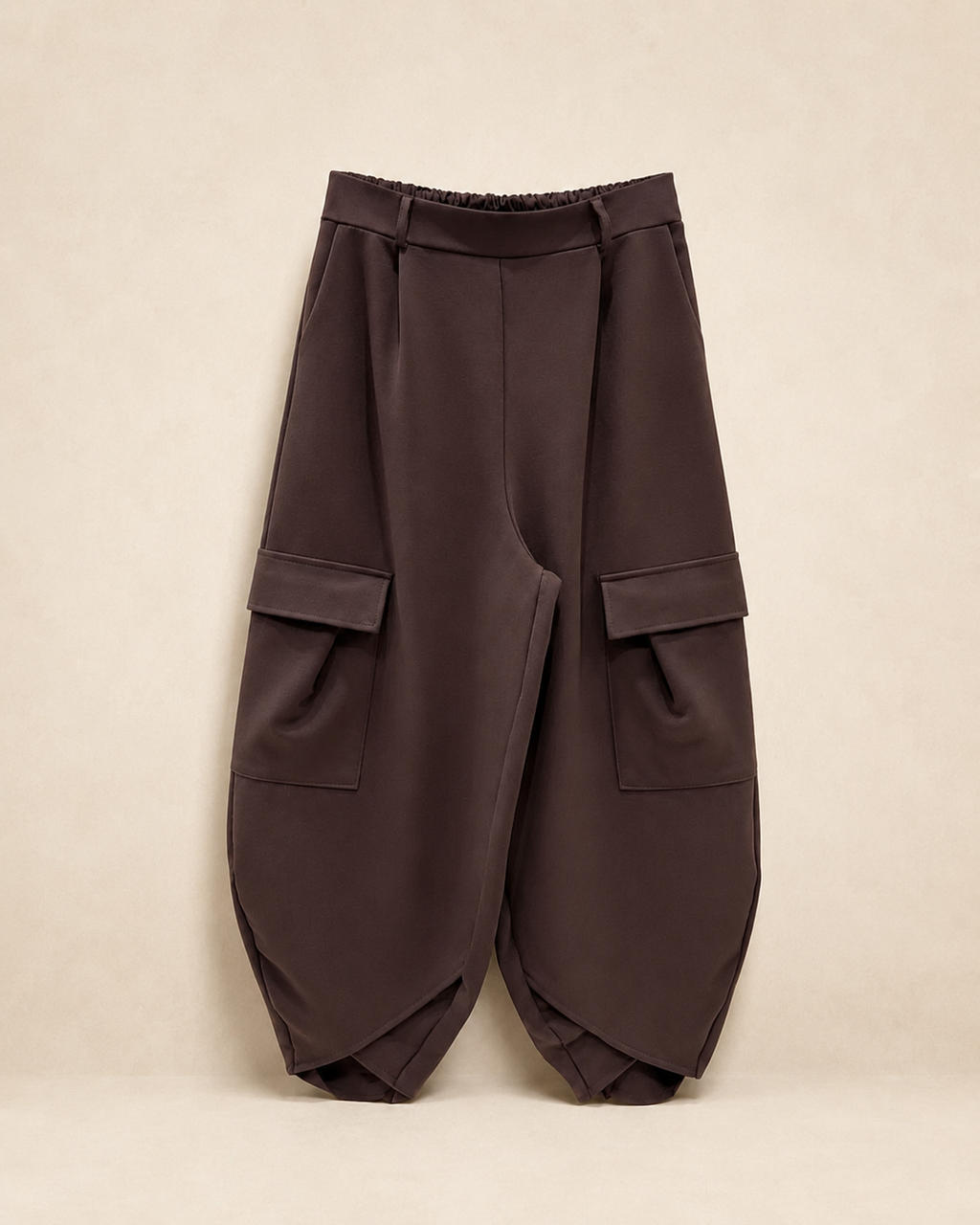 Pantalon Barrel Poches Cargo