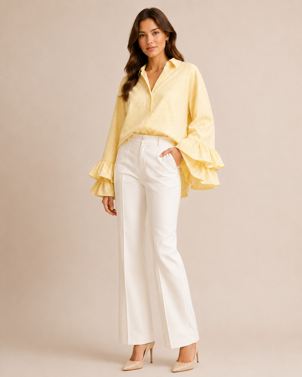 Chemise Oversize  – Manches Espagnoles