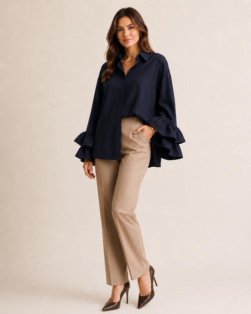 Chemise Oversize  – Manches Espagnoles